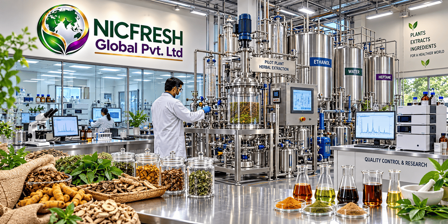Which solvent is used in the extraction :  What really matters  for the customer & specifications